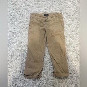 Sanctuary Tan Cropped Cargo Pants